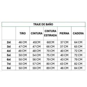 Short trajebaño delgado negro y gris - Imagen 3