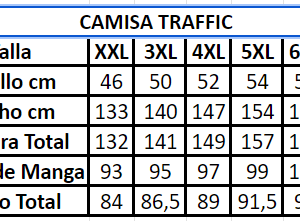 Camisa blanca líneas traffic - Imagen 4