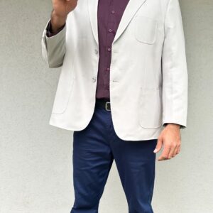 Veston Perla Gris Claro - Imagen 3