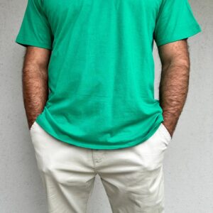 Pantalon gabardina vestir crudo elasticado - Imagen 3