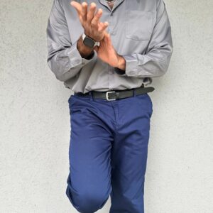 Camisa gris seda semi elastizada traffic - Imagen 3