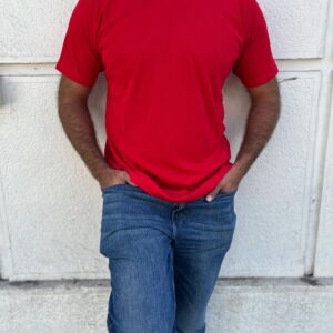 Polera canuton cuello v m corta - Imagen 3