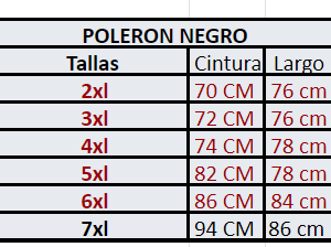 Poleron negro con cierre - Imagen 3
