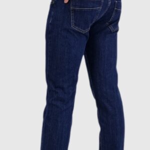 Jeans azul elasticado bolsillo linea - Imagen 3