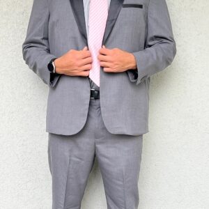 [OLD] Smoking Gris con Pantalón Gris - Imagen 4