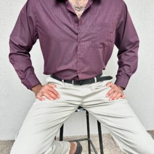 [OLD] Pantalón Gabardina Vestir Crudo Elasticado - Imagen 1