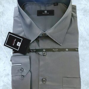 [OLD] Camisa Gris Seda semi elastizada Traffic - Imagen 4