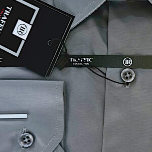 [OLD] Camisa Gris Seda semi elastizada Traffic - Imagen 5