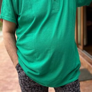 [OLD] Polera pique verde manga corta - Imagen 2